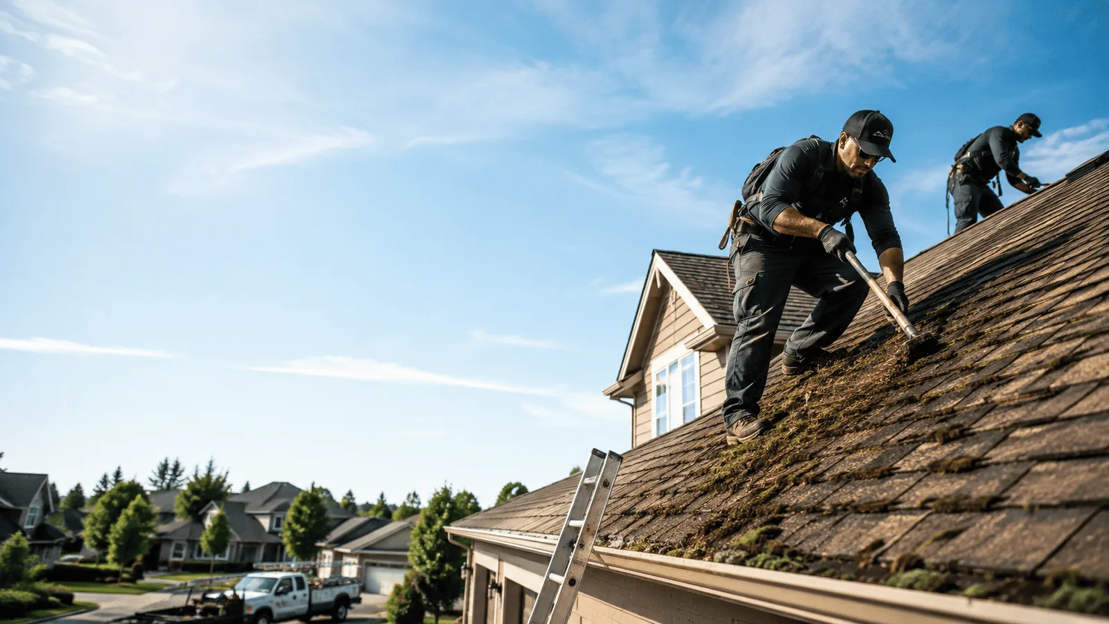 Roof Moss Removal in Slagle, LA near me